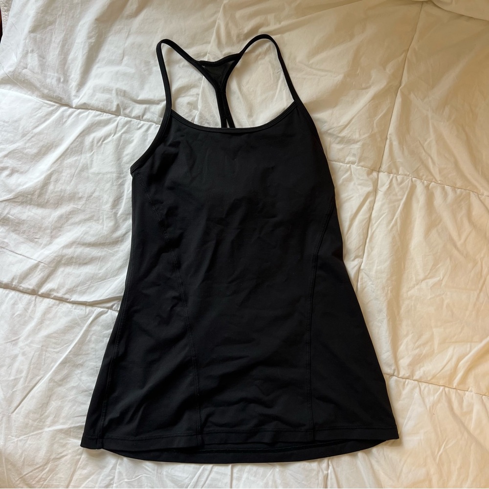 Women's Black Athletic Tank